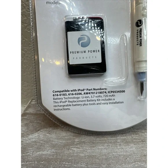 $47  Replacement Battery for Apple iPod 4th Generation 616-0183 NEW  SEALED is available for purchase on au PAY Market - Imported Goods Online  Store Co.Ltd. | au PAY Market - Online Shopping Site